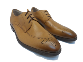 Stacy Adams Men&#39;s Tinsley Wingtip Dress Oxfords Tan Leather Size 10M - £27.98 GBP