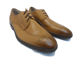 Stacy Adams Men&#39;s Tinsley Wingtip Dress Oxfords Tan Leather Size 10M - £27.84 GBP