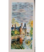 VTG original lithograph of France River limited ed COA Societe de Verifi... - $216.12 CAD