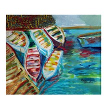 Betsy Drake Six Rowboats Throw - £51.43 GBP