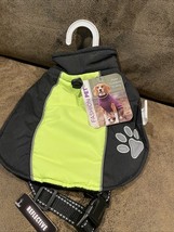 FASHION PET DOG COAT YELLOW &amp; BLACK XSMALL New With Tags - $29.69