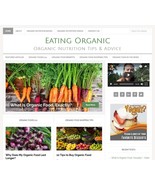 * ORGANIC FOODS *  turnkey website business for sale with AUTO UPDATING CONTENT! - $127.00