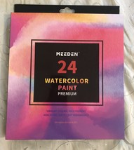 MEEDEN Watercolor Paint, Set of 24 Vibrant Colors in Tubes - £17.34 GBP