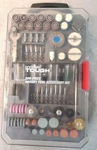 Hyper Tough 208 Piece Rotary Tool Accessory Kit with Storage Case - $19.79