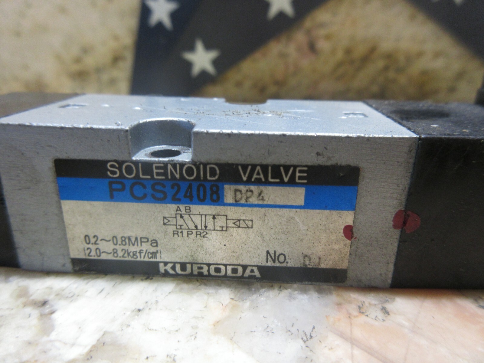 KURODA SOLENOID VALVE PCS-2408 D24 NO.DJ  PCS2408 EACH 1 Item image 2