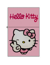 Cute Pink Kawaii Lighter Vinyl Metal Japanese Anime y2k Sanrio Hello Kitty - $9.89