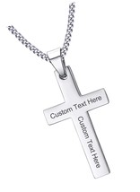 Cross Necklaces for Men Women Christian Jewelry Baptism - $44.18