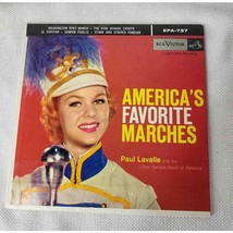 Paul Lavalle - Americas Favorite Marches - RCA Victor 45 RPM EP VG+ - £9.37 GBP