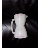 Tupperware Measuring Cup Wet Dry Double Vintage Cup Ounces EUC - £13.37 GBP