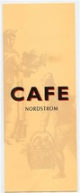 Cafe Nordstorm Menu Nordstrom Department Store Spokane Washington  - £14.24 GBP