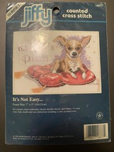 It&#39;s Not Easy Being a Princess Jiffy Sunset Counted Cross Stitch Kit 16677 - $9.00