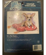 It&#39;s Not Easy Being a Princess Jiffy Sunset Counted Cross Stitch Kit 16677 - £7.07 GBP