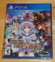 Super Neptunia Rpg PS4 Playstation 4 Video Game New Sealed - £23.56 GBP