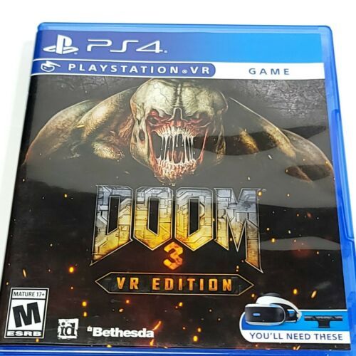 Doom 3 VR Edition PS4 Playstation 4 Game New Sealed