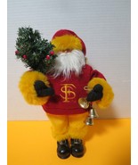 FSU Christmas Lot Hallmark Ornaments Santa Claus Figure Florida State Se... - £18.15 GBP