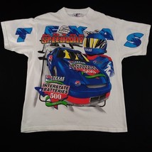 VTG NASCAR 1997 Texas Motor Speedway Shirt Sz XL • All Over Print • Race Car 90s - £67.01 GBP