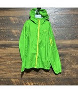 Kids Quechua Jacket Hoodie Windbreaker Green Yellow Sm. Zip Sun Protect ... - €11,46 EUR