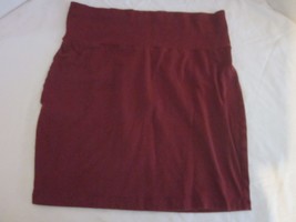 Charlotte Russe Womens Skirt Large  Mini Bandage Jersey Knit Solid - £6.40 GBP