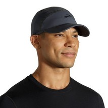 Brooks Unisex Base Hat Strap-back Asphalt One Size Runner Cap UTF 50 Lig... - $24.99