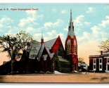 Pilgrim Congregazionale Chiesa Bellfield Nuovo Hampshire Nh Unp DB Carto... - $5.08