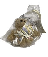 My Banky Blanket Plush Button Bear Billy Security Blankie 15&quot; x 15&quot; NWT - $443.15 MXN
