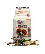 Immune Capsule Bottle LINGZHI LUCIDUM Mushroom Capsules Sakanno Gano Excel - $75.61 CAD+