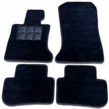 Genuine Navy Blue Lambswool Sheepskin floor mats fits Dawn Extra Soft - £1,088.79 GBP