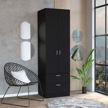 Vico 76&quot; Armoire Wardrobe Closet with Drawers &amp; Shelf - $6,633.43 MXN