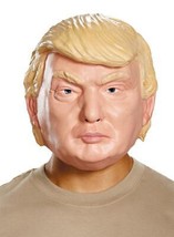Donald Trump Mask 1/2 President Political Adult Teen Halloween Costume DG16934 - £23.58 GBP