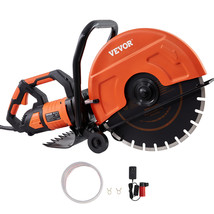 VEVOR 16&#39;&#39; Electric Concrete Saw Wet/Dry Saw Cutter with Water Pump and ... - £286.96 GBP