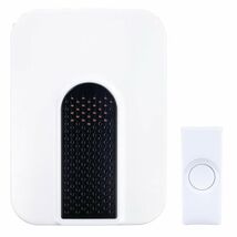 Heath Zenith Black/White Plastic Wireless Door Chime Kit - $18.95