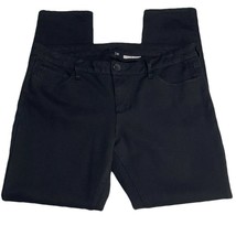 KUT FROM THE KLOTH Jeans 5 Pocket Style Black Straight leg Velour Pants ... - £18.69 GBP