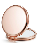 Compact Mirror for Purse, Double-Sided 1X/2X Magnifying Metal Pocket Mak... - $196.83 MXN