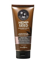 Earthly Body Hand Body Lotion Velvet Skinny Dip 7 oz Tube Hemp Seed Mosturizing - £10.27 GBP