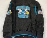 Vintage New Orleans Hornets Varsity Jacket Men 4XL Suede G-III Charlotte... - $65.44