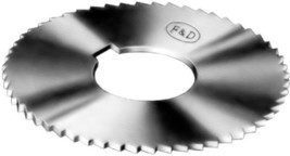 Screw Slotting Saws, High Speed Steel, Fandd Tool Company 15212-B828, 2.75&quot; - £12.86 GBP