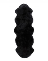 Black Animal Print Area Rug - £179.38 GBP