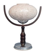 Original 70er Années Rétro Lampe de Table DDR Spoutnik Saturn Hongrie - $188.70