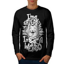 Cat Radiohead Creep Tee Weirdo Lyric Men Long Sleeve T-shirt - £11.94 GBP