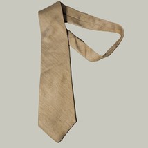 Claiborne Mens Tie Brown Tan with Tags Spring 1999 Group One - £7.84 GBP