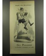 1953 Pullman Railroad Cars Ad - Richard Taylor cartoon - People who like... - £14.55 GBP