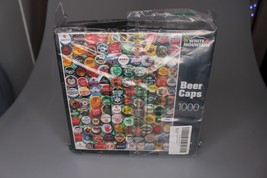 White Mountain 1000Pc. Puzzle Beer Caps 20in x 27in - Factory Sealed - $10.88