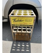 VINTAGE FREDRIX  artist canvas  table - $332.78 CAD