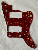 Electric Guitar Pickguard for Fender Japan Jazzmaster Style,4 Ply Red Tortoise - £12.85 GBP