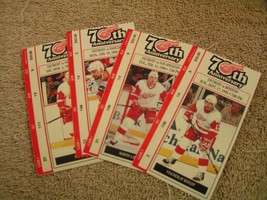 NHL Detroit Red Wings 1995-96 Regular Season Ticket Stubs - £3.15 GBP