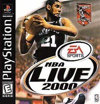 Nba Live 2000 (Sony Playstation 1 ps1) Complete With Manual - £4.94 GBP