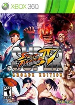 Super Street Fighter IV Arcade Edition - Microsoft Xbox 360 X360 Video Game  - £17.17 GBP