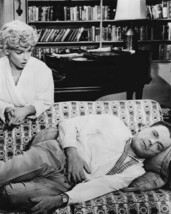 The Seven Year Itch Tom Ewell lies on couch Marilyn in bath robe 8x10 inch photo - £7.76 GBP