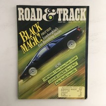 Road &amp; Track Magazine August 1991 Lamborghini Fire-Breathing Diablo Black Magic - £7.38 GBP