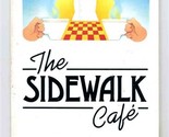 The Sidewalk Cafe  6 Panel Dinner Menu - $17.80